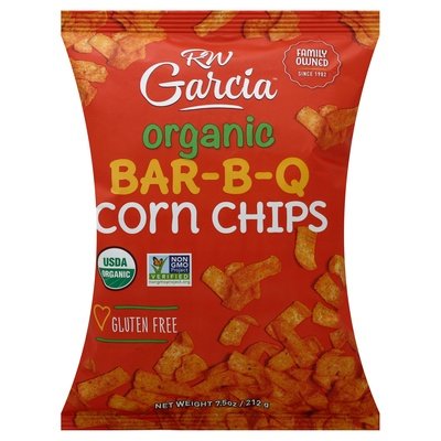 R.W. Garcia Bar-B-Q Corn Chips 12/7.5 Oz [UNFI #17411]