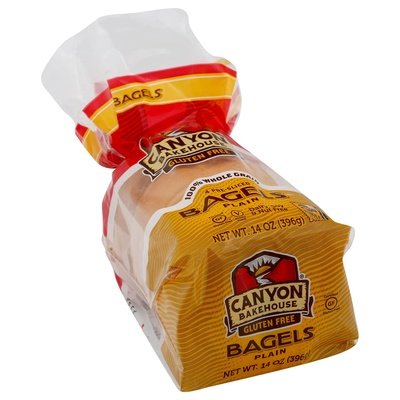 Canyon Bakehouse Bagels,Plain,Gf 6/14 Oz [UNFI #18103]