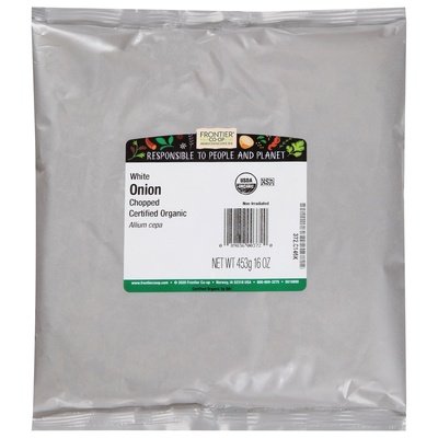 Frontier Nat Prod Co-op Onion Flakes White 1 Lb [UNFI #28383]