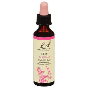 Bach Flower Essences Elm 20 Ml [UNFI #86666] T
