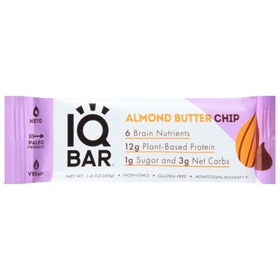 Iqbar Almond Butter Chip 12/1.6 Oz [UNFI #06058]
