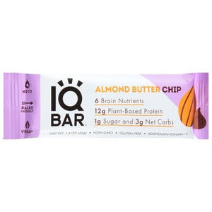 Iqbar Almond Butter Chip 12/1.6 Oz [UNFI #06058]
