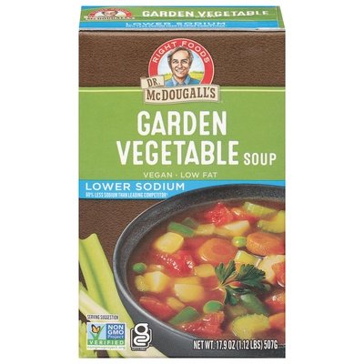 Dr. Mcdougalls Garden Vegetable Light Sodium 6/17.9 Oz [UNFI #48331]