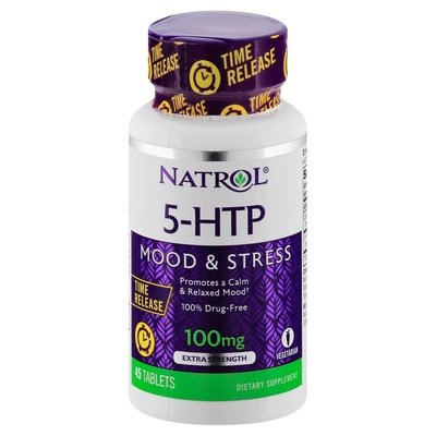 Natrol 5-Htp Time Release 100 Mg 45 Tab [UNFI #43353] T