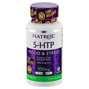 Natrol 5-Htp Time Release 100 Mg 45 Tab [UNFI #43353] T