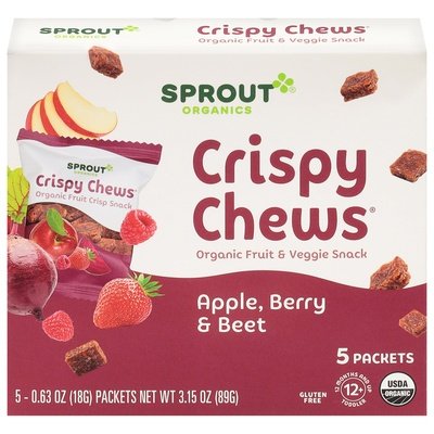 Sprout Red Fruit Beet And Berry 10/3.15 Oz [UNFI #66033]