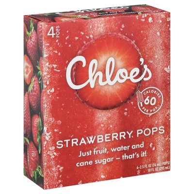 Chloes Strawberry 6/4/2.5 Oz [UNFI #23289]
