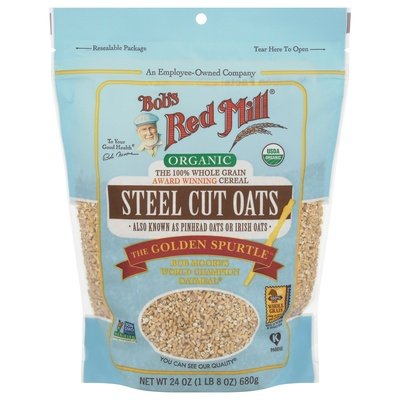 Bobs Red Mill Steel Cut Oats 4/24 Oz [UNFI #77490]