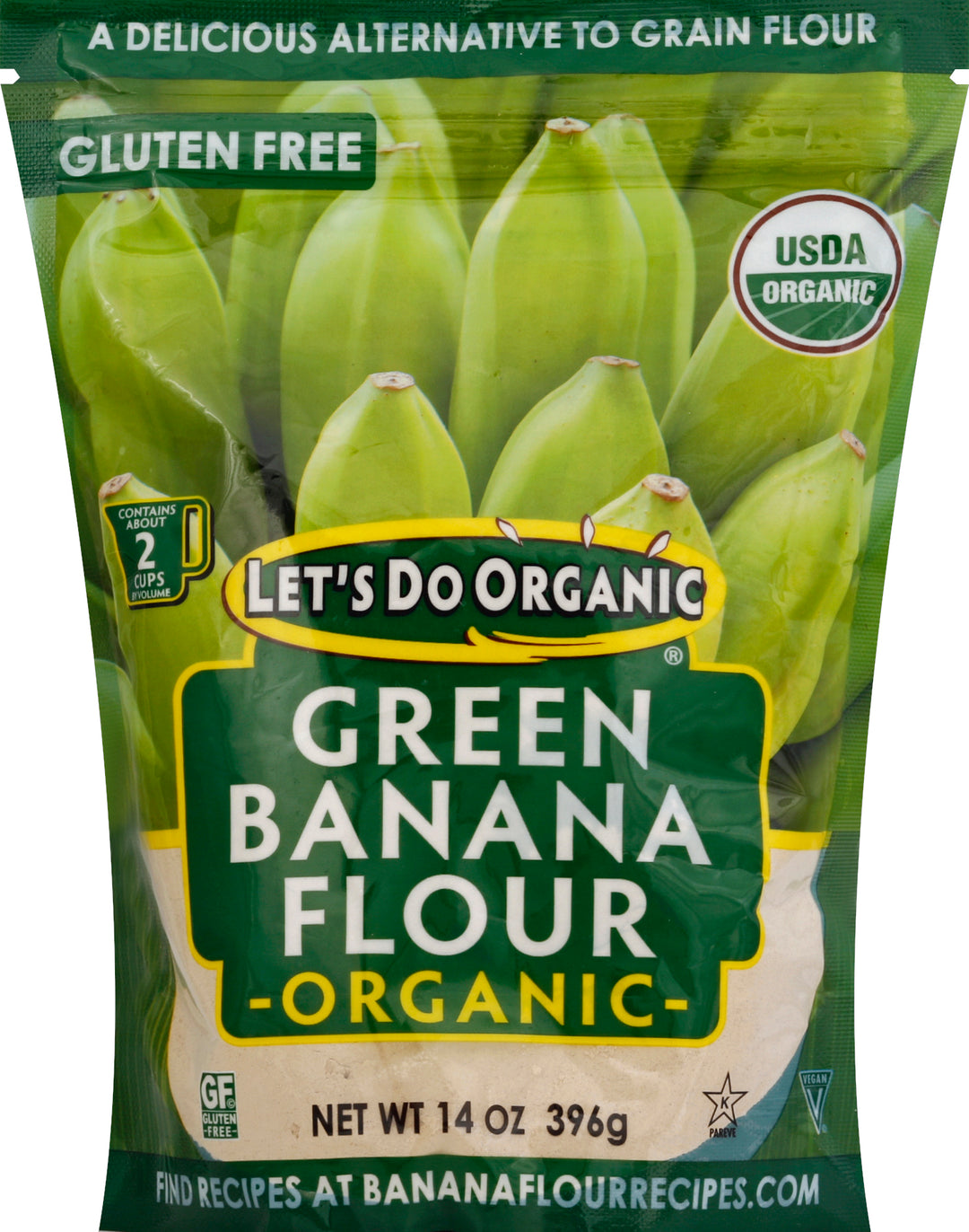 Lets Do...Organic Green Banana Flour 6/14 Oz [UNFI #25059]