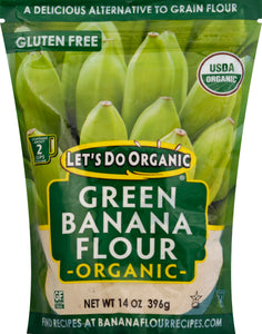 Lets Do...Organic Green Banana Flour 6/14 Oz [UNFI #25059]