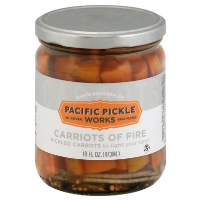 Pacific Pickle Works Carrot Sticks Spicy Pickled 6/16 Oz [UNFI #81443]