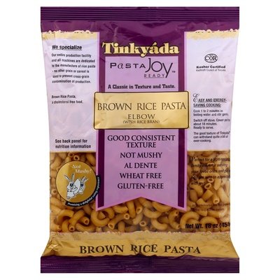 Tinkyada Brown Rice Elbows 12/16 Oz [UNFI #08434]