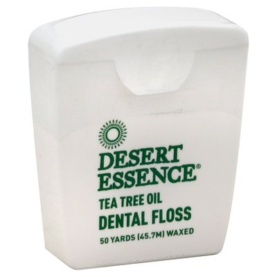 Desert Essence Dental Floss Tea Tree Oil 6/50 Yd [UNFI #54323] T