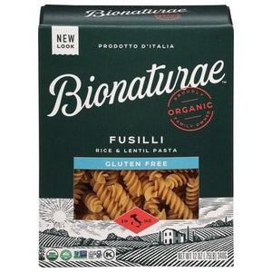 Bionaturae Fusilli,Rice & Lentil 12/12 Oz [UNFI #79534]