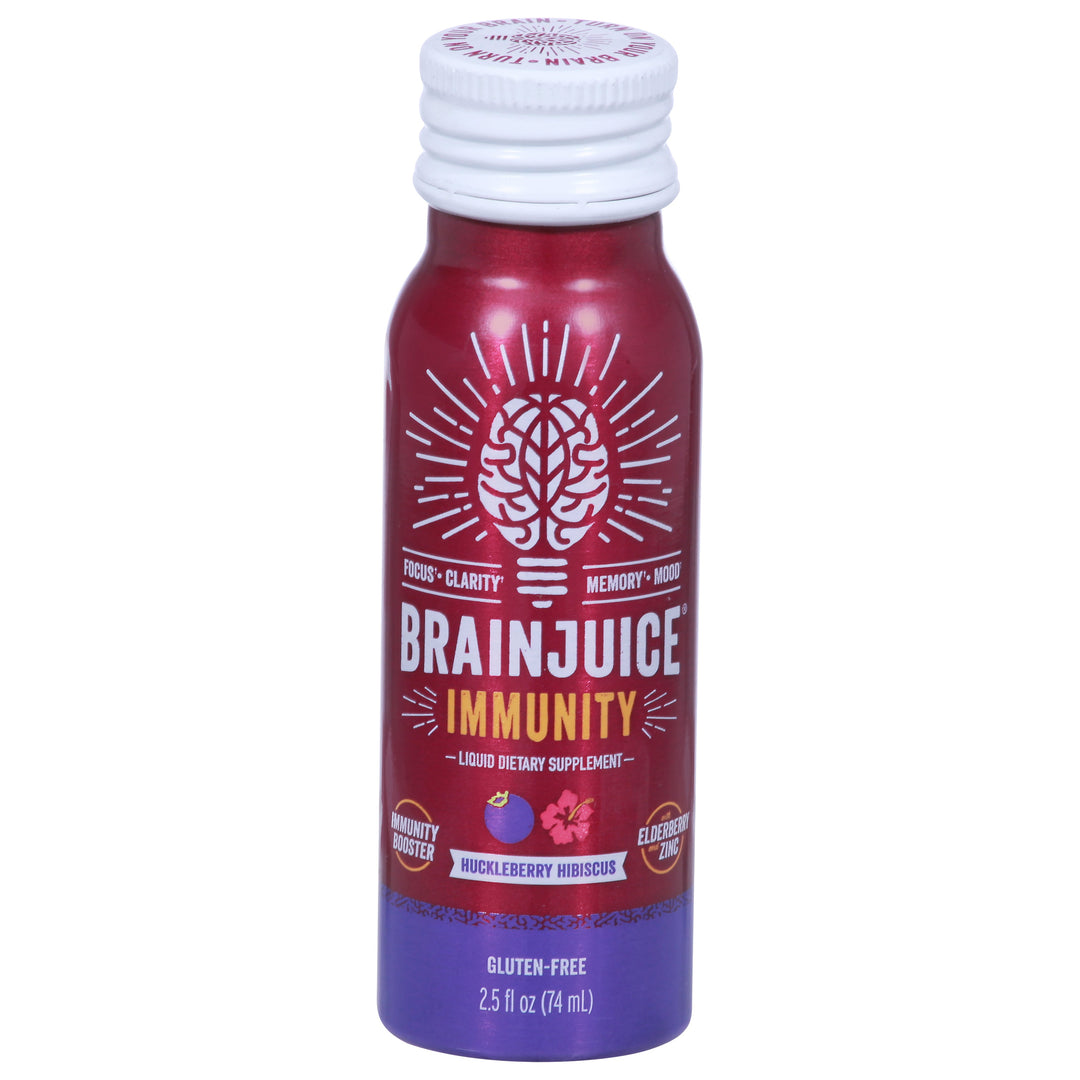 Brainjuice Huckleberry Hibiscus Brn Juice 12/2.5 OZ [UNFI #60196] T