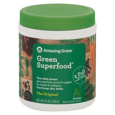 Amazing Grass Green Superfood 30 Servings 8.5 Oz [UNFI #24572] T