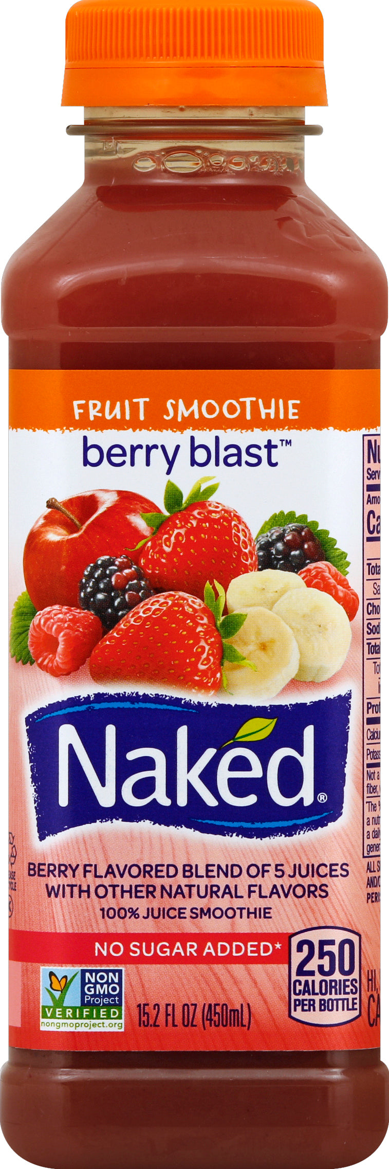 Naked Smoothie Berry Blast 8/15.2 Oz [UNFI #23166]