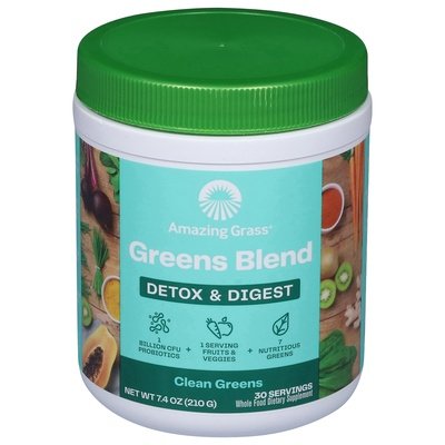 Amazing Grass Green Superfood Detox&Digest 7.4 Oz [UNFI #40198] T