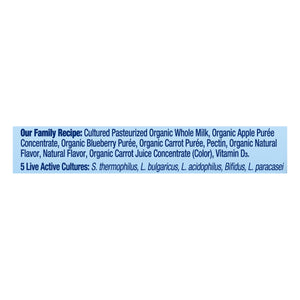 Stonyfield Orgnaic Apple Blueberry Wm Yogurt 6/4/3.5 Z [UNFI #13853]