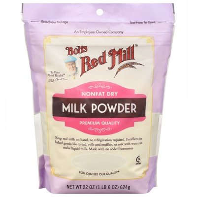 Bobs Red Mill Milk Powder Non Fat Dry 4/22 Oz [UNFI #81955]