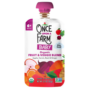 Once Upon A Farm Apple Carrot Beet & Ginger Og2 8/3.2 OZ [UNFI #45230]