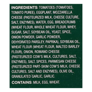 Michael Angelos Eggplant Parmigiana 6/30 Oz [UNFI #28858]