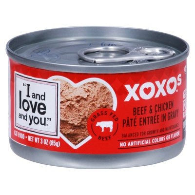 I And Love And You Xoxos Beef & Chicken Pate 24/3 Oz [UNFI #38095] T