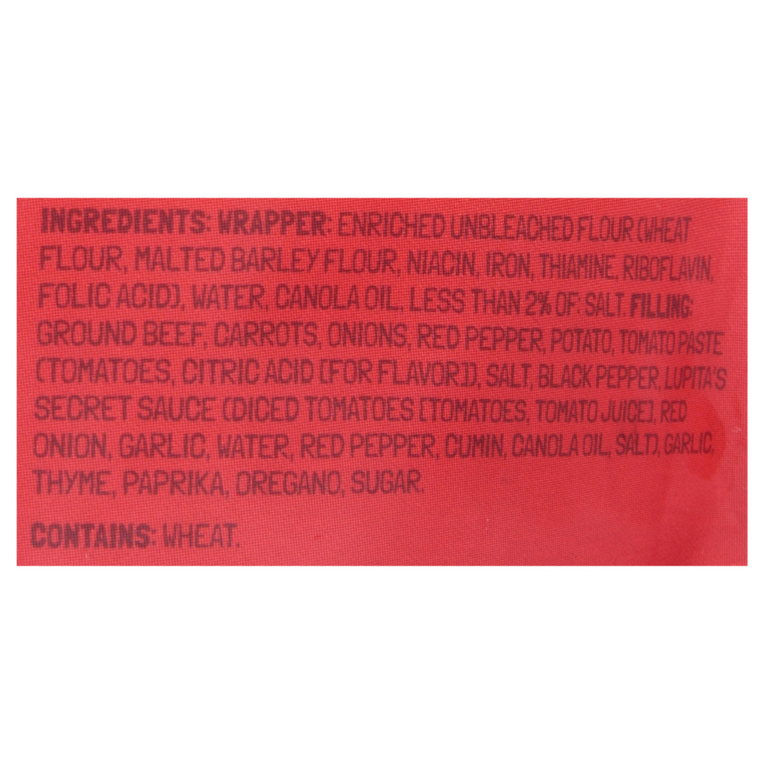Maspanadas Empanadas,Beef,Vegetables 6/7.5 Oz [UNFI #13385]