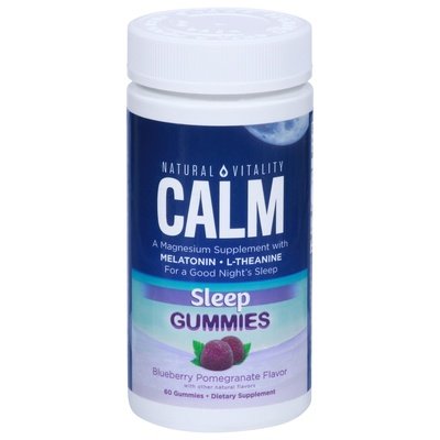 Natural Vitality Calm Sleep Gummies 60 Ct [UNFI #82331] T