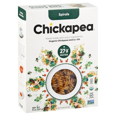 Chickapea Pasta Spiral 6/8 Oz [UNFI #83977]