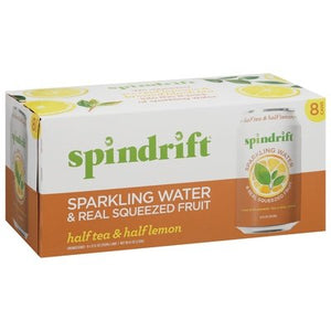 Spindrift Half Tea & Half Lemon 3/8/12 Oz [UNFI #76840] T