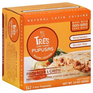 Tres Latin Foods Pinto Bean & Cheese 8/4/2.5 Oz [UNFI #74781]
