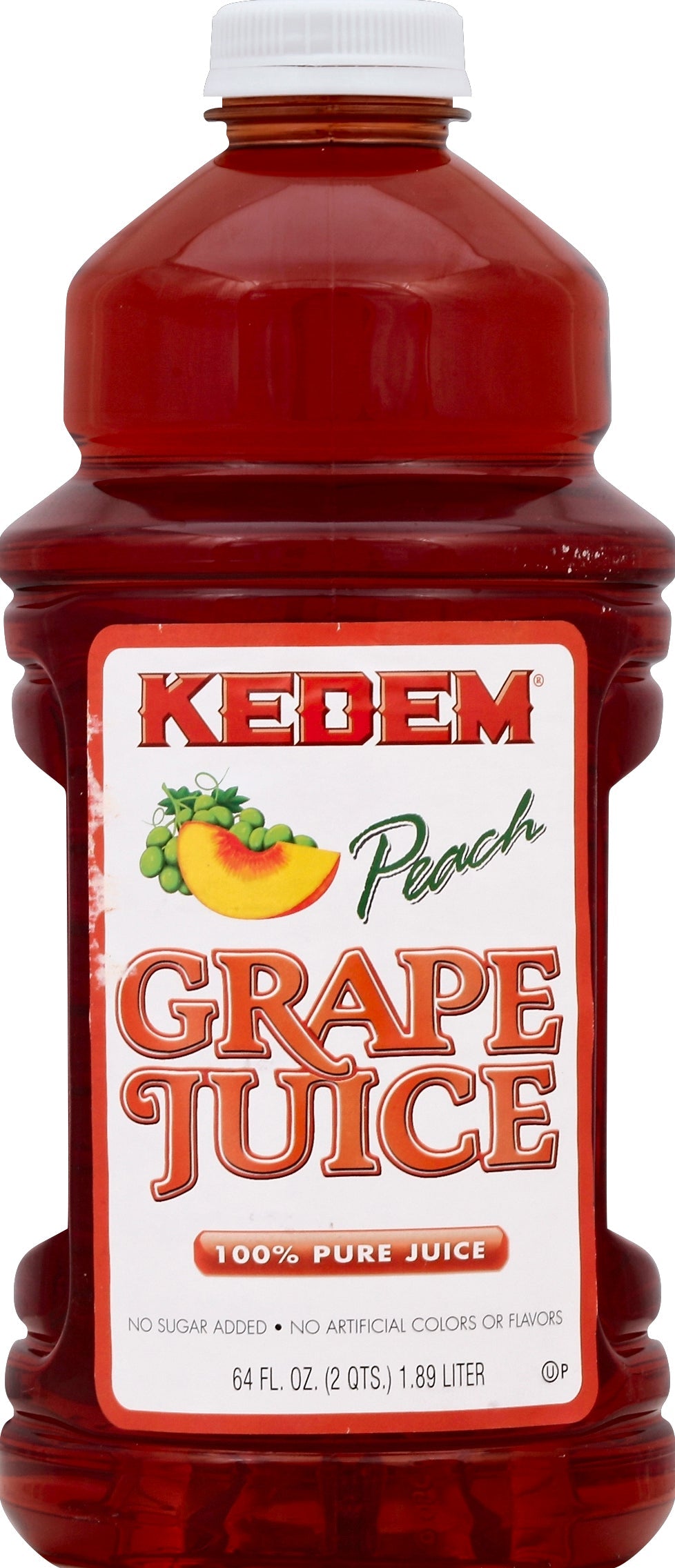 Kedem Juice Peach Grape 8/64 OZ [UNFI #17753]