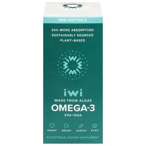 Iwi Algae Omega 3 Epa+Dha 60 Sgel [UNFI #45621] T