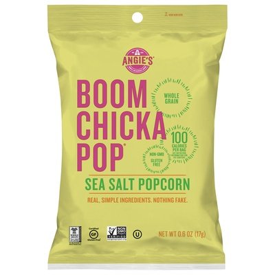 Angies Popcorn Sea Salt 24/.6 Oz [UNFI #53794]