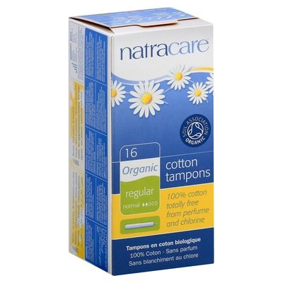 Natracare Regular 12/16 Ct [UNFI #57158] T