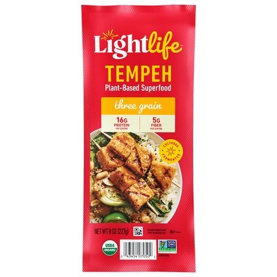 Lightlife Foods 3 Grain 12/8 Oz [UNFI #12228]