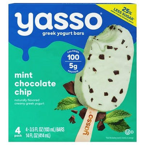 Yasso Mint Chocolate Chip 8/4/3.5 Oz [UNFI #89529]