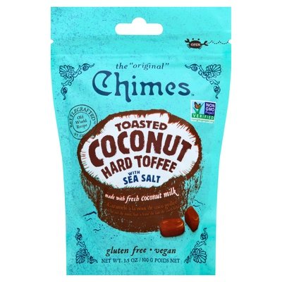Chimes Toasted Cnut Toffee Wsea Salt 12/3.5 Oz [UNFI #20154]