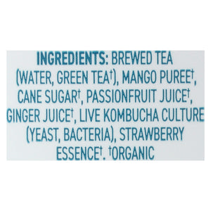 Brew Dr Kombucha Island Mango Kombucha 12/14 Oz [UNFI #22125]