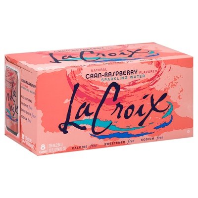 Lacroix Razz-Cranberry 3/8/12 Oz [UNFI #04438] T
