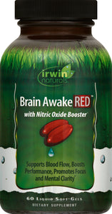 Irwin Naturals Brain Awake Red 60 Sgel [UNFI #58326] T