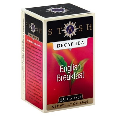 Stash Tea English Breakfast Decaf 6/18 Bag [UNFI #29298]