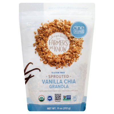 One Degree Organic Foods Vanilla Chia 6/11 Oz [UNFI #18221]