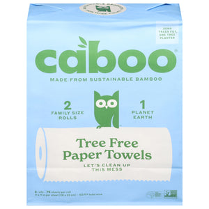 Caboo 17 Sheet Paper Towel 12/2 Ct [UNFI #35276] T