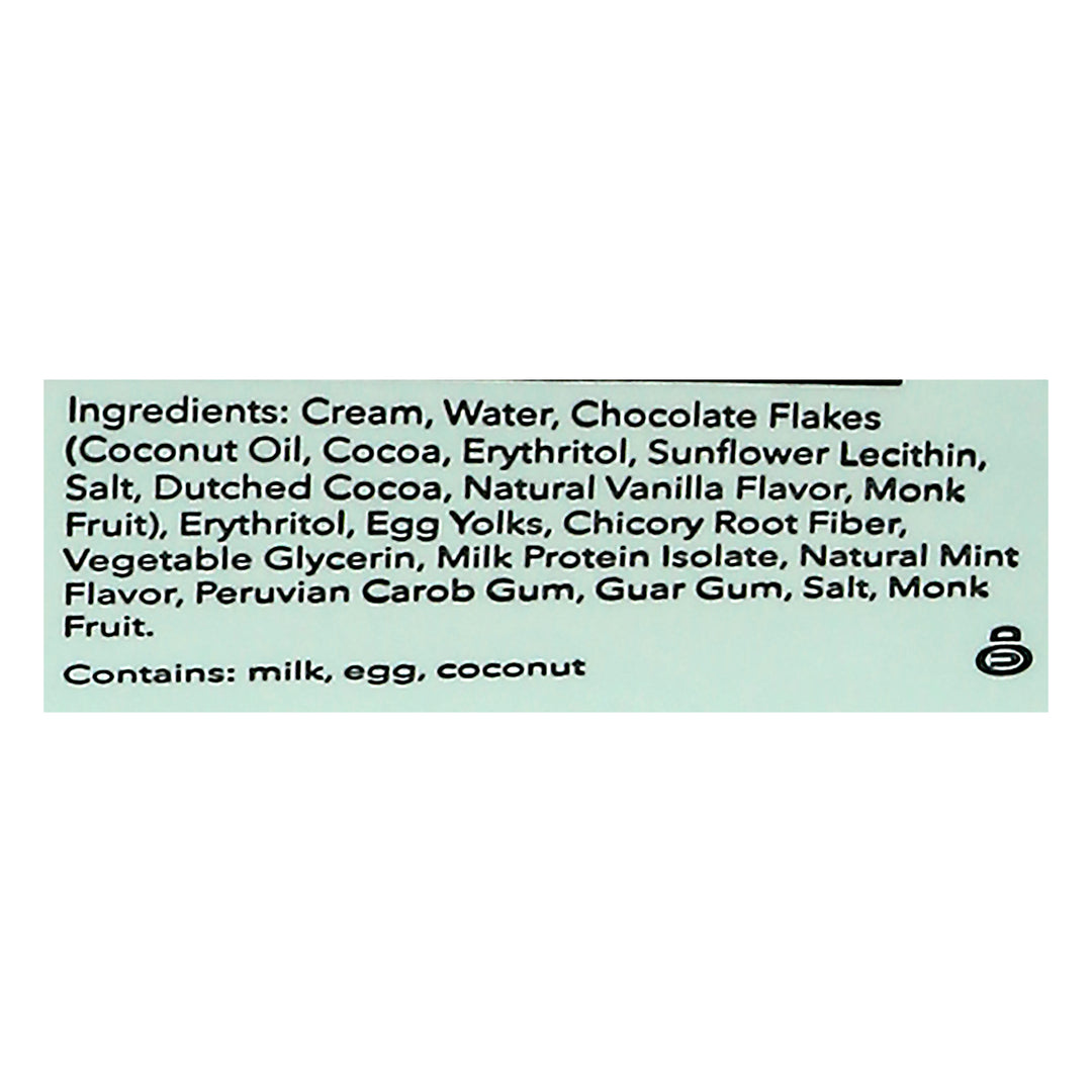 Rebel Ice Cream Mint Chip 8/1 Pint [UNFI #71644]