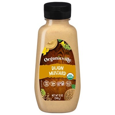 Organicville Mustard Dijon 12/12 Oz [UNFI #65229]