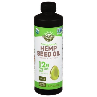 Manitoba Harvest Hemp Seed Oil 16.9 Oz [UNFI #44206] T