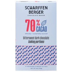 Scharffen Berger Bittersweet Dark 12/4 Oz [UNFI #88616]