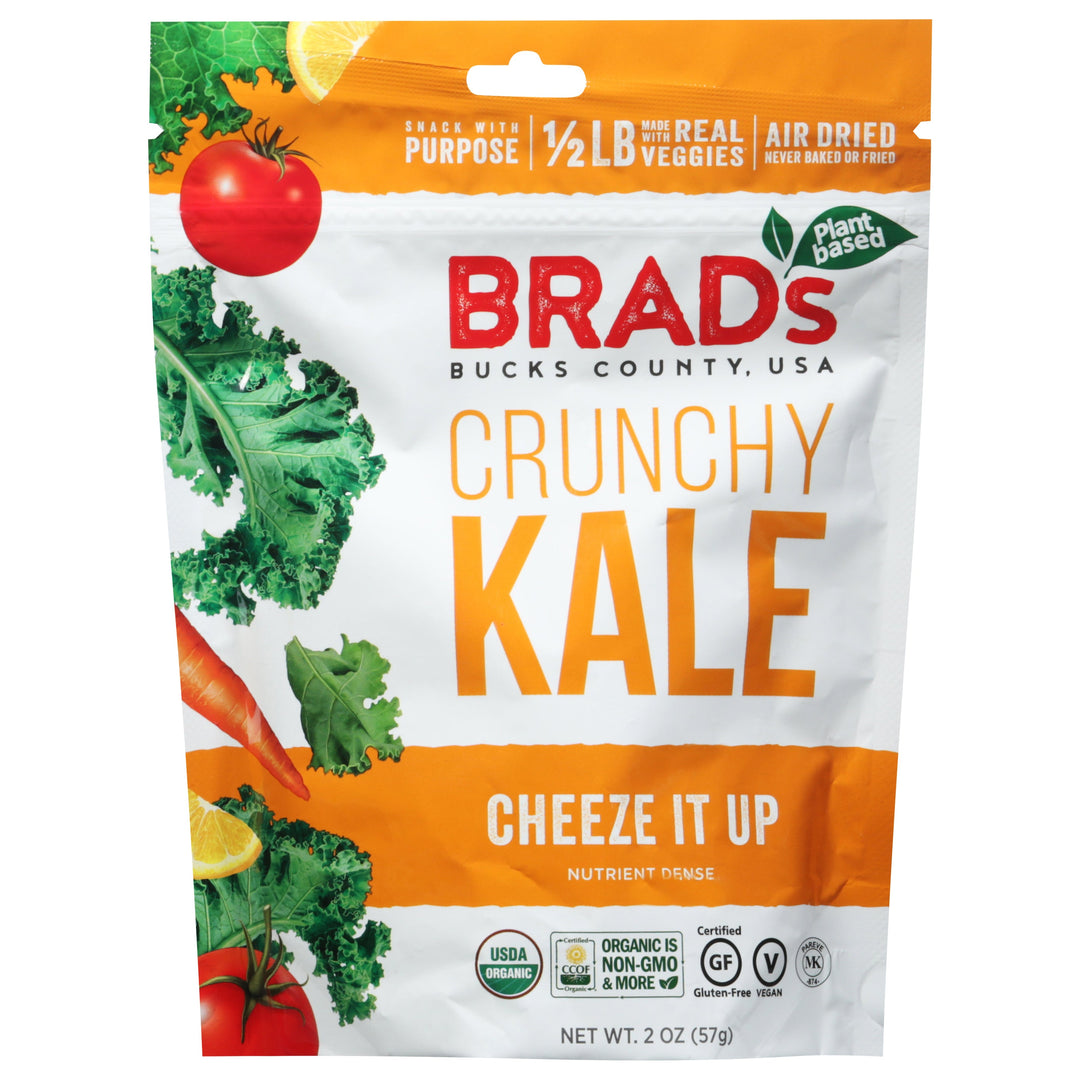 Brads Plant Based Cheeze It Up Og2 12/2 OZ [UNFI #32857]